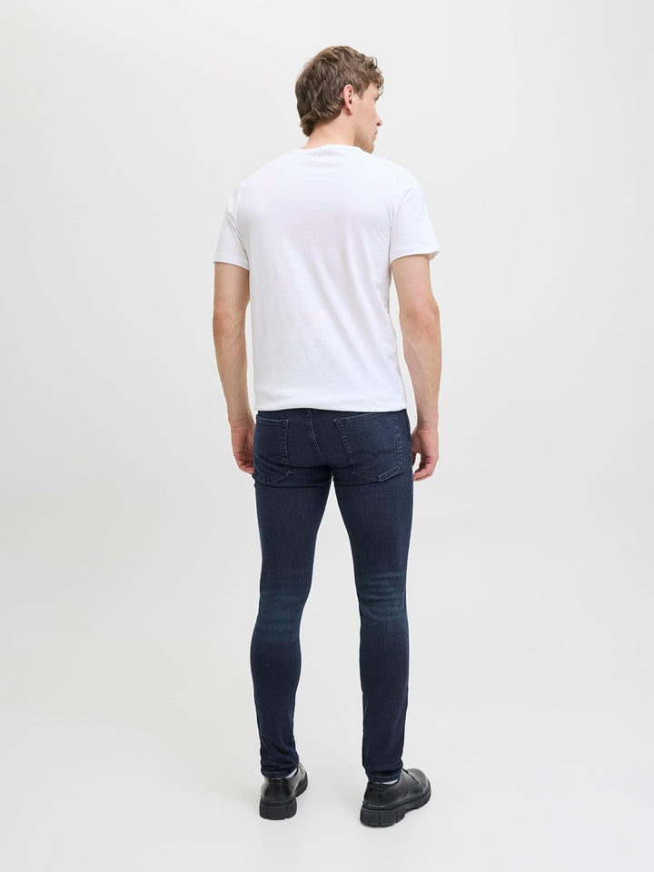 JACK & JONES Herren Skinny Jeans 30W / 34L Blue Denim, 30W / 34L Blue Denim
