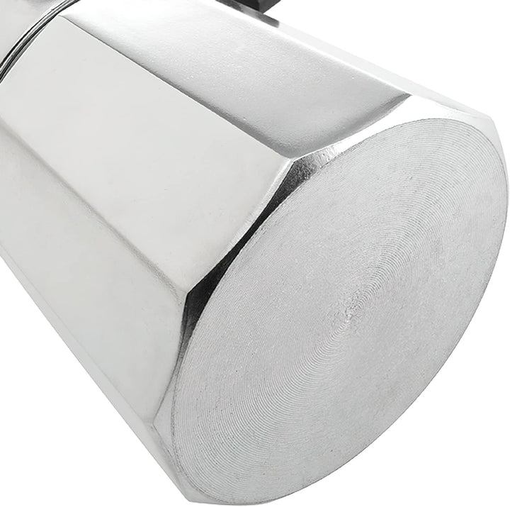 ORYX Espressokocher aus Aluminium 6 Tazas (300ml), 5056012, Silber, 6 Tazas (300ml)