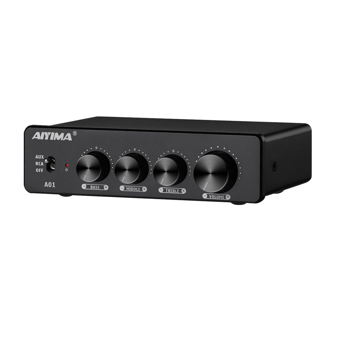 AIYIMA A01 TPA3116 Leistungsverstärker 2.0/2.1 CH Stereo-HiFi-Verstärker Klasse D Integrierter Verst