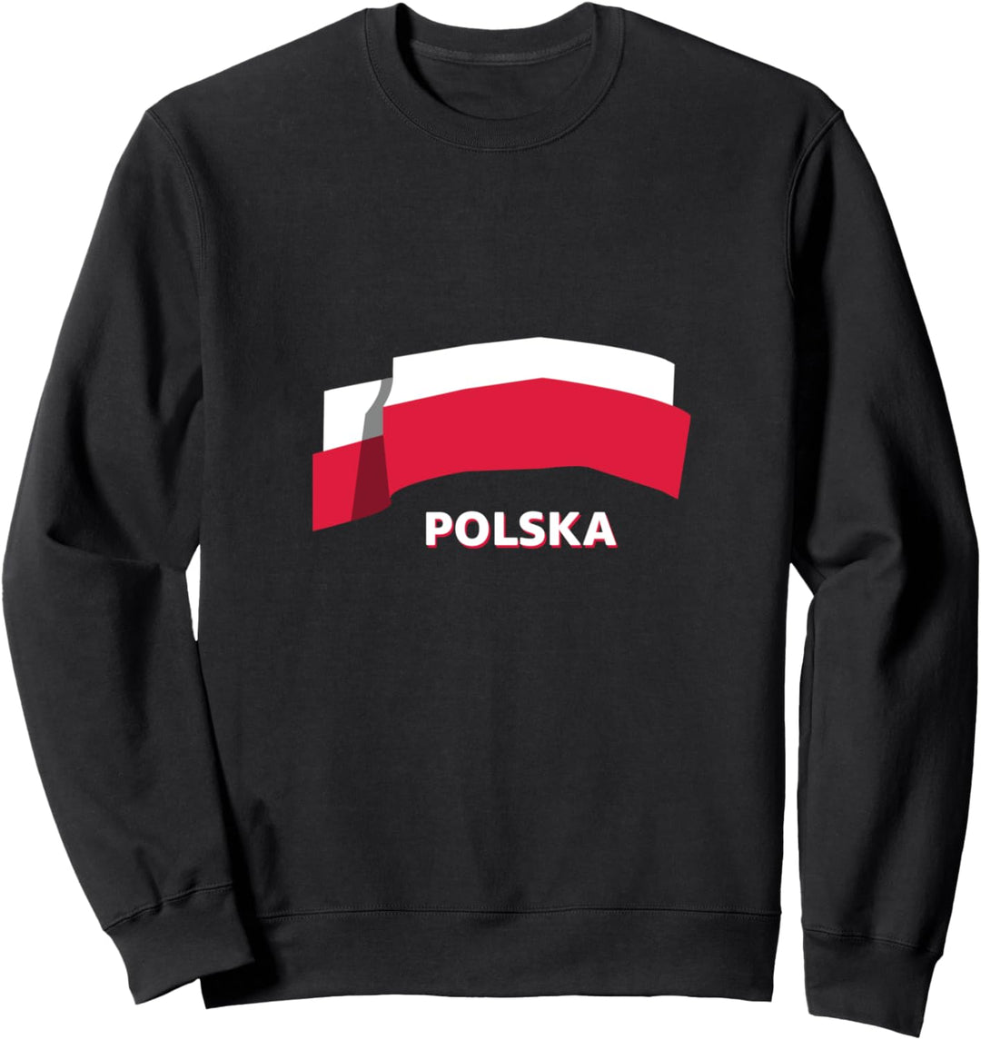 Flagge Polen Sweatshirt