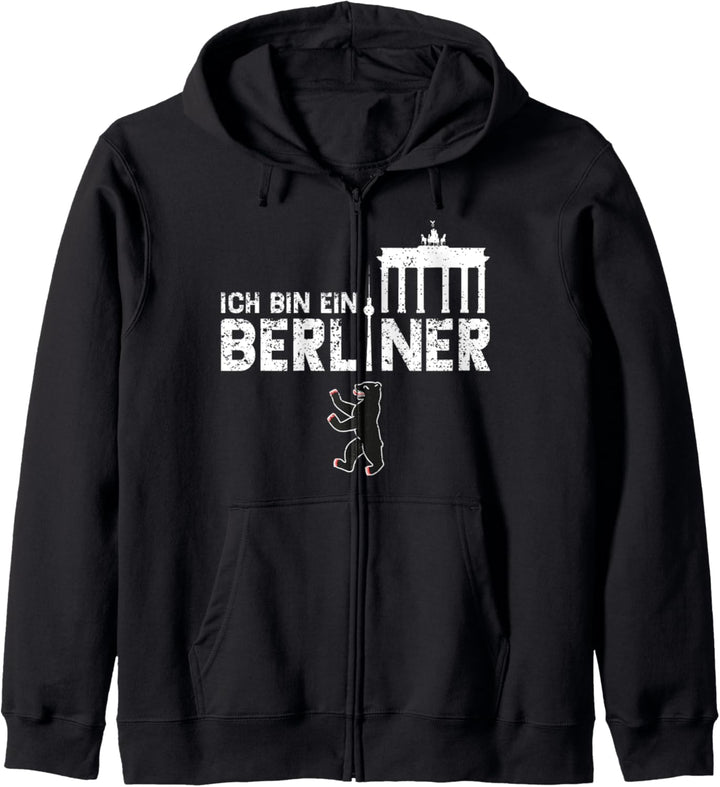Ich Bin Ein Berliner - Berlin Kapuzenjacke