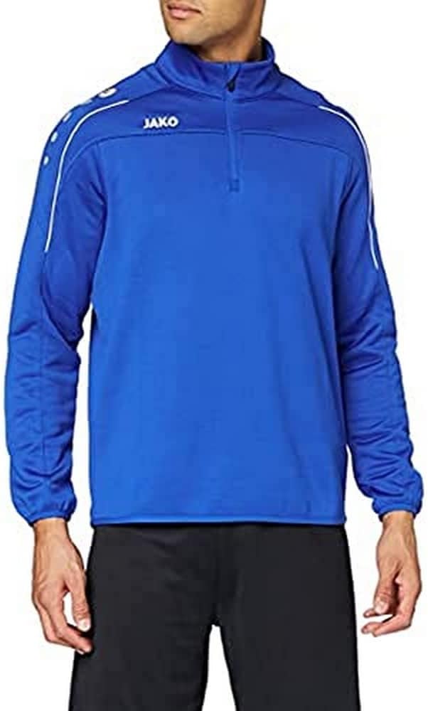 JAKO Unisex Kinder Ziptop Classico Trainingsziptop (1er Pack), Sportgrün