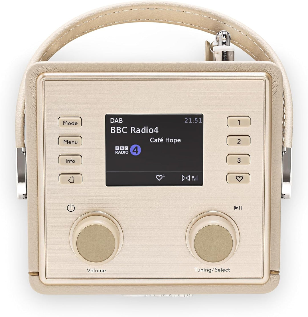 Revival Mini 2 Dab+/FM/Bluetooth, tragbar, Radiowecker, Pastellfarben