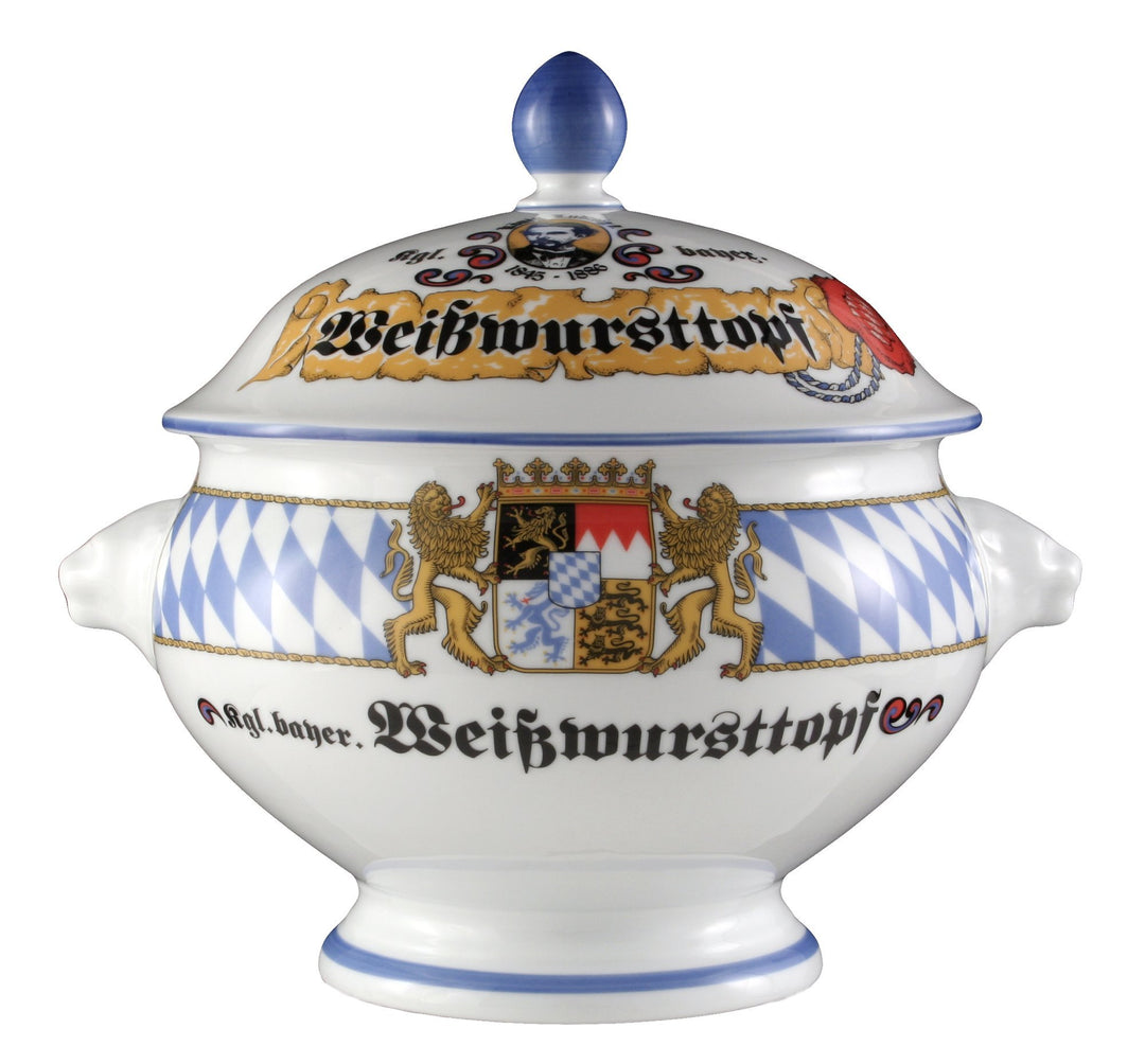 Seltmann Weiden Terrine Löwenkopf mit Deckel 2,00 l Compact Bayern 27110