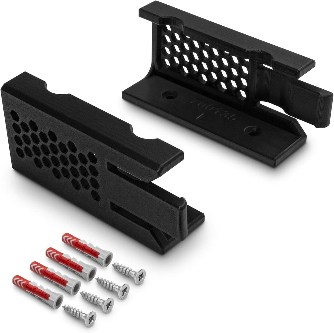 Mobilefox Untertisch Halterung Wandhalterung Halter passend für CalDigit TS3 Plus Thunderbolt Dock