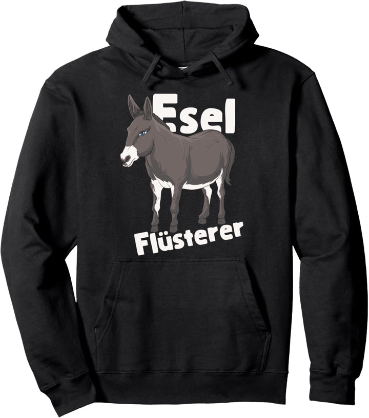 Esel Flüsterer Besitzer Bauer Eselhalter Geschenk Pullover Hoodie