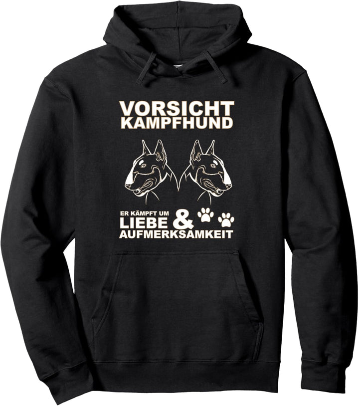 Bullterrier Mini Bullterrier Miniatur Bull Terrier Pullover Hoodie