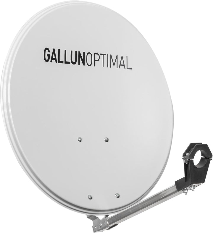 GALLUN 60cm Standard-Type ALU Parabolantenne hellgrau grey, grey