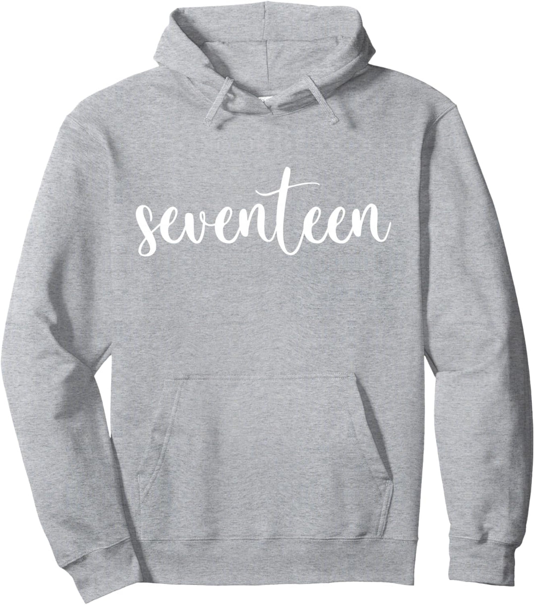 17. Geburtstag Junge Mädchen 17 Jahre 2007 Lustig Geschenk Pullover Hoodie