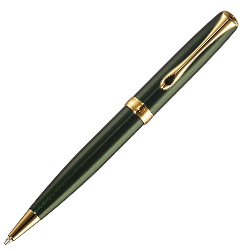 DIPLOMAT D40211040 Excellence A2 Kugelschreiber, Evergreen Gold