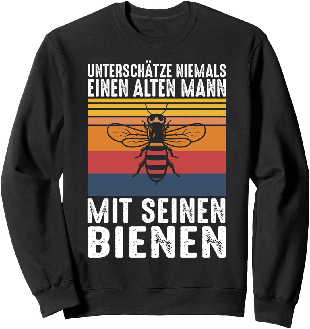 Lustiges Männer Imker Bienen Sweatshirt