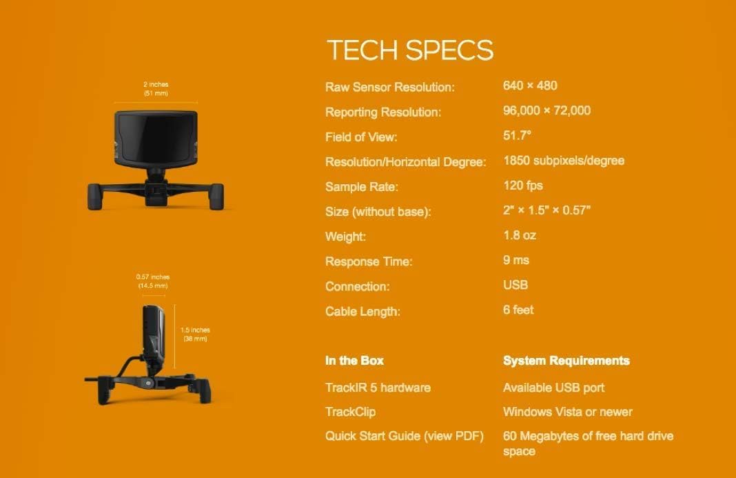 TrackIR 5 Gamer Set in a BOX