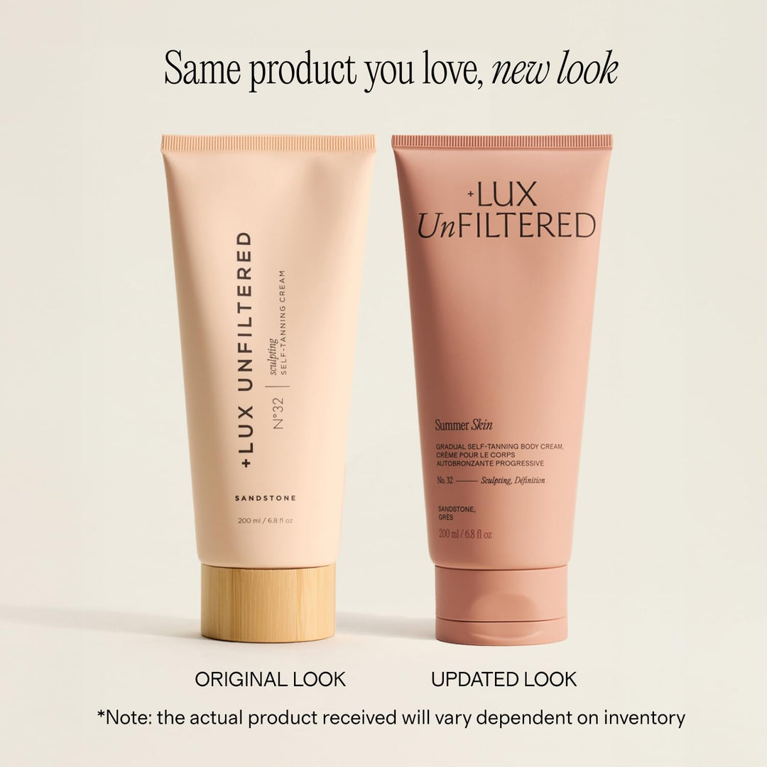 + Lux Unfiltered N°32 Body Sculpting Gradual Tanning Lotion – Selbstbräuner Straffende Körperlotion