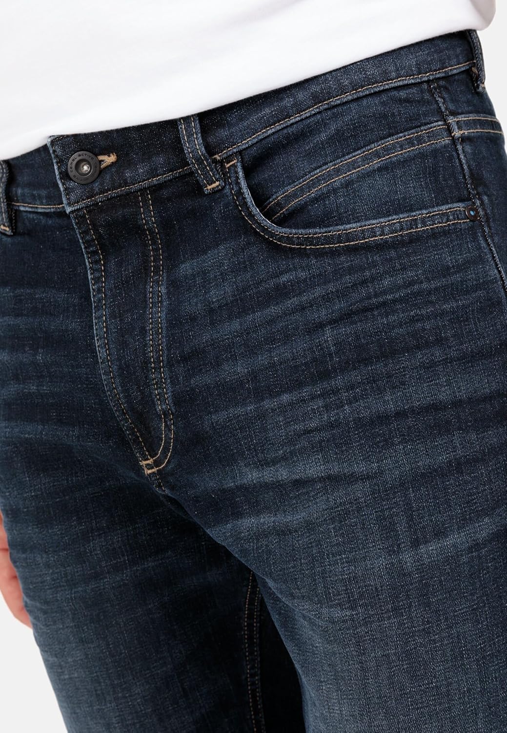 camel active Herren Regular Fit fleXXXactive® Jeans 33W / 30L Blau, 33W / 30L Blau