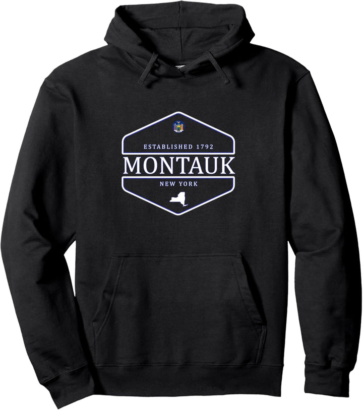 Montauk New York - Montauk NY Pullover Hoodie