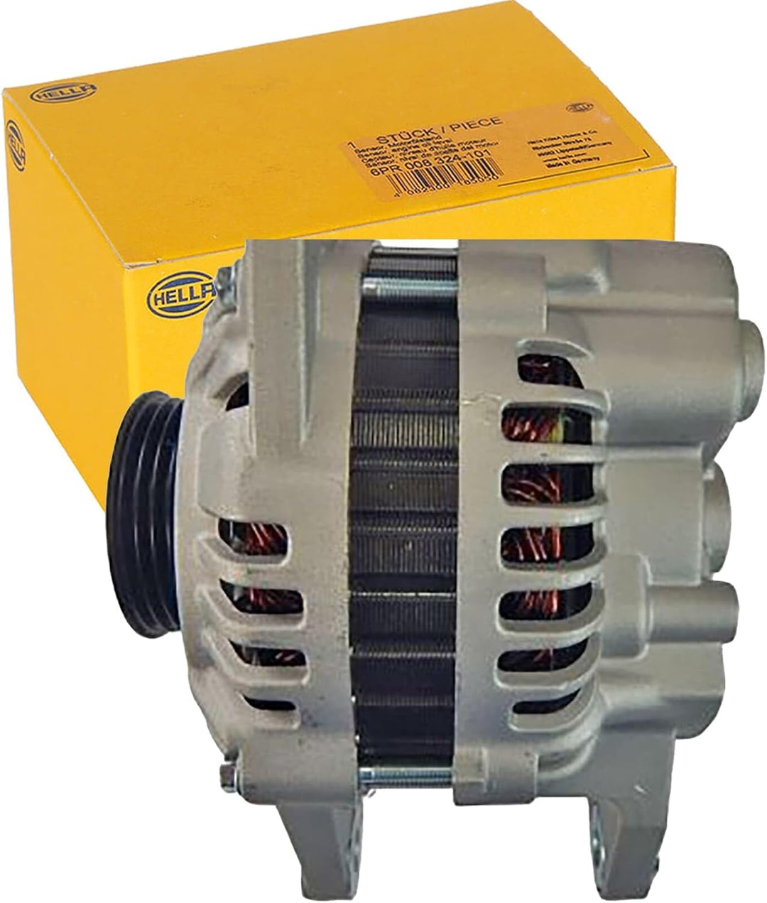 HELLA - Generator/Lichtmaschine - 14V - 100A - für u.a. Mitsubishi Carisma (DA_) - 8EL 011 712-061