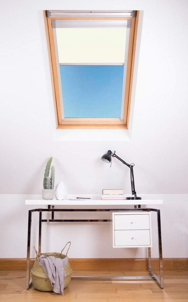 Bloc Skylight Blind 2 (55/98) für Fakro Dachfenster Blockout, weiss 2(55/98) Fakro Weiss, 2(55/98) F