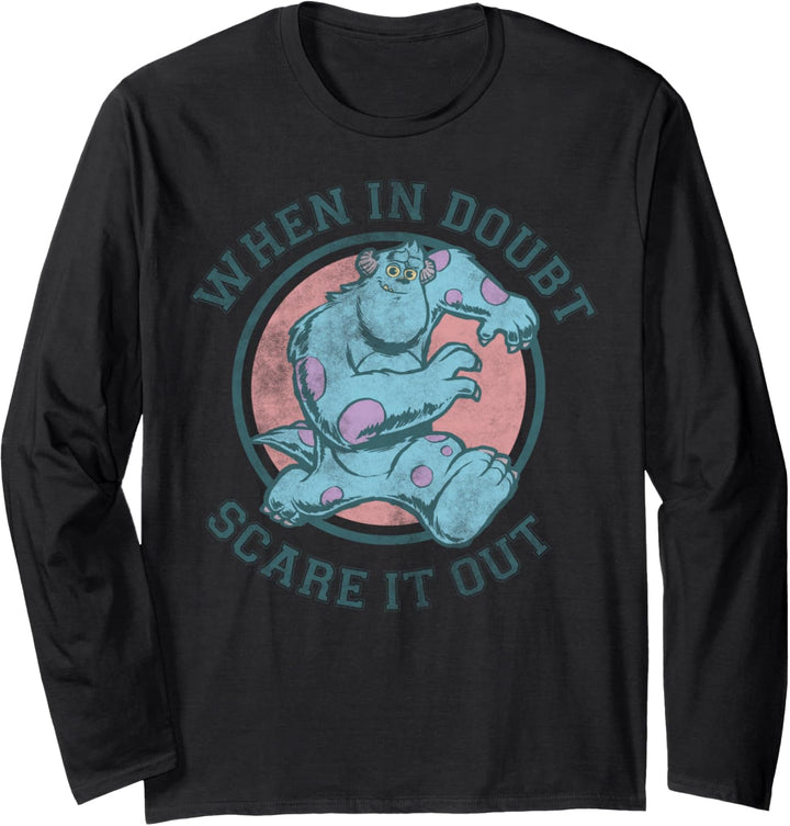 Disney Pixar Monsters University Sulley Circle Langarmshirt