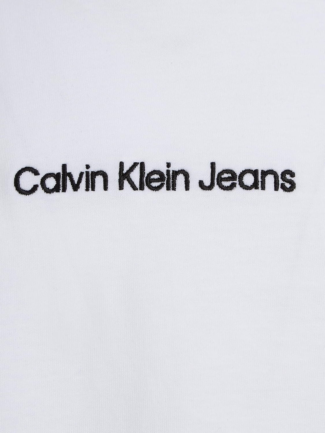 Calvin Klein Damen Institutional Straight Tee J20j221065 Kurzarm Strickoberteile M Bright White, M B
