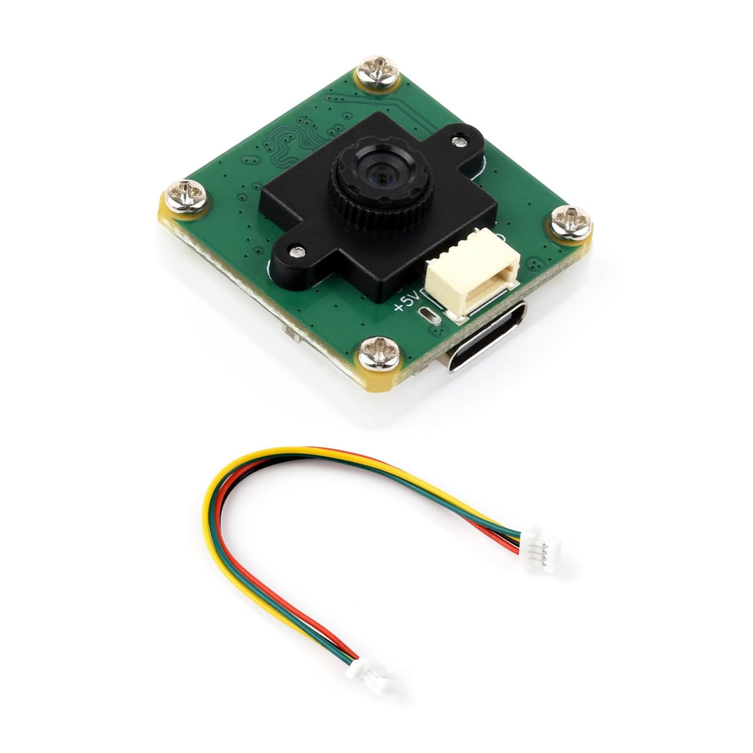Waveshare OV9281 1MP Mono USB Camera (A), Supports 120FPS High Frame Rate Recording, Global Shutter