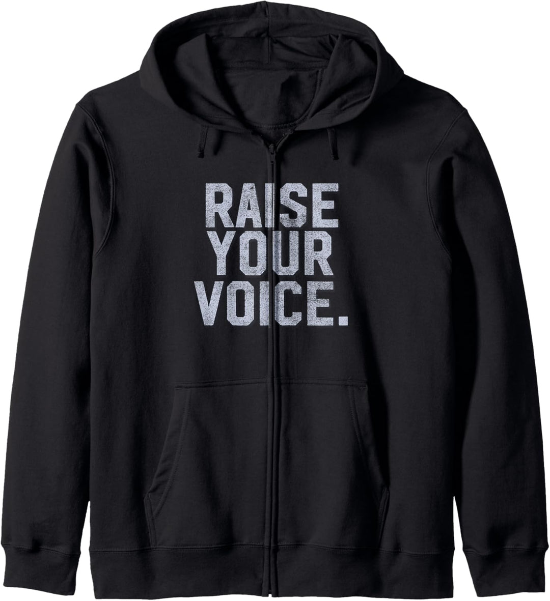 Trendy Block Raise Your Voice Kapuzenjacke