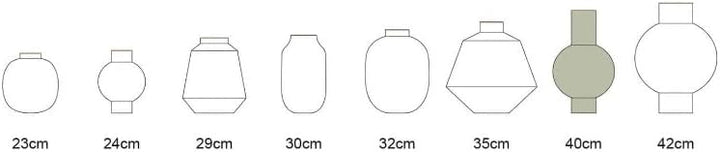 Pip Studio Vase medium | Pink - 24 x 40