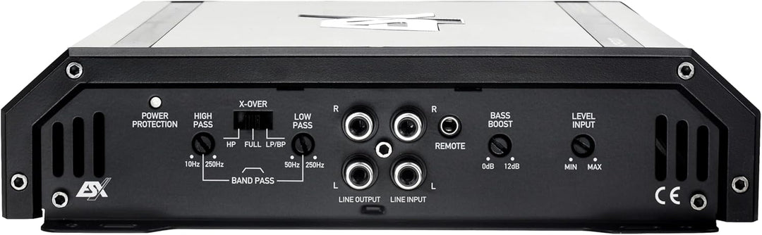 ESX HXP200 | 2-Kanal Basspaket mit 440W max | 30cm (12") Single-Bassreflex-System und 10qmm Verstärk