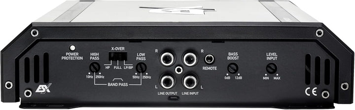 ESX HXP200 | 2-Kanal Basspaket mit 440W max | 30cm (12") Single-Bassreflex-System und 10qmm Verstärk