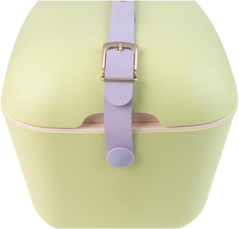 Kreher® Kühlbox Passive Kühlbox Kühltaschen Polar in Retro Vintage Design aus Kunststoff mit polysty