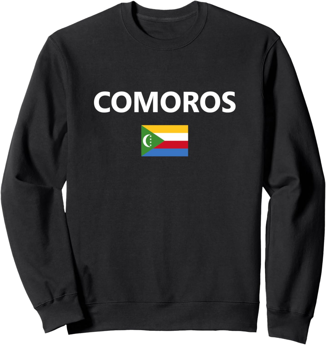 Comoros Flagge Land Flag Country Sweatshirt