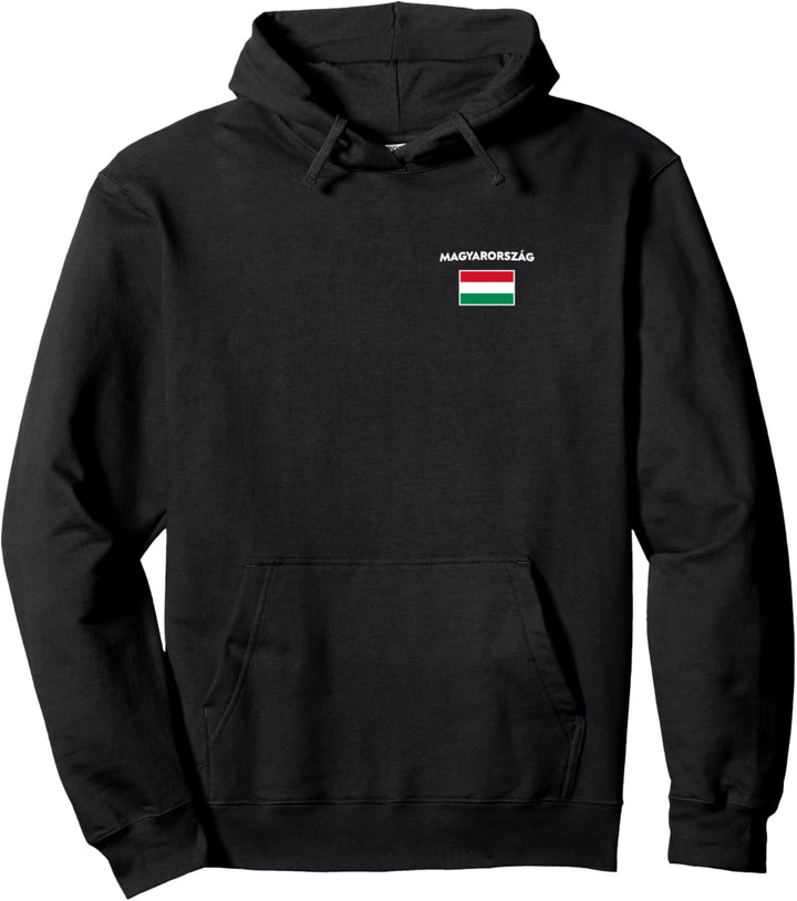 Ungarn Flagge Hungary Magyarország Green White Red Pullover Hoodie