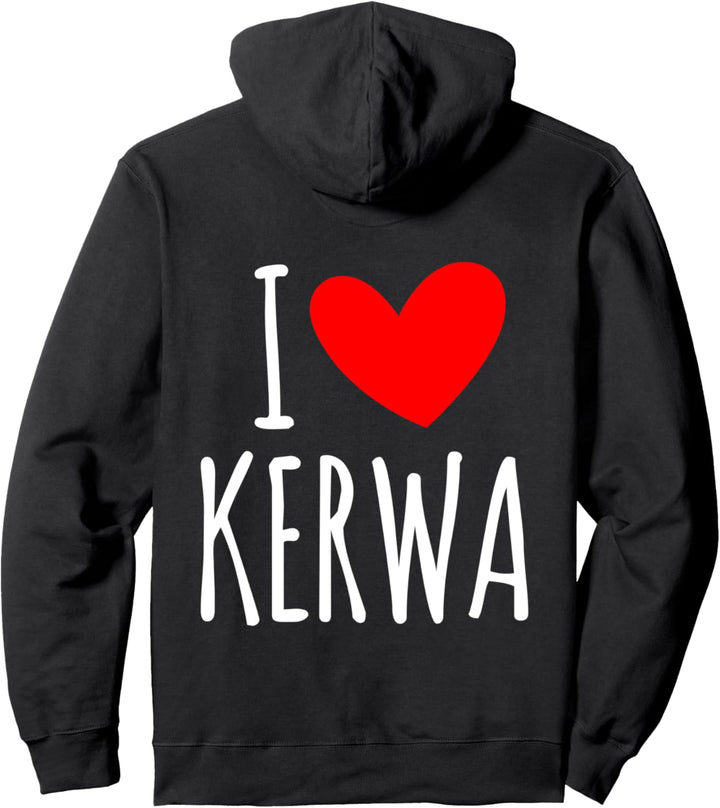 I love Kerwa - Volksfest Rummel Kirbe Volksfest Jahrmarkt Pullover Hoodie