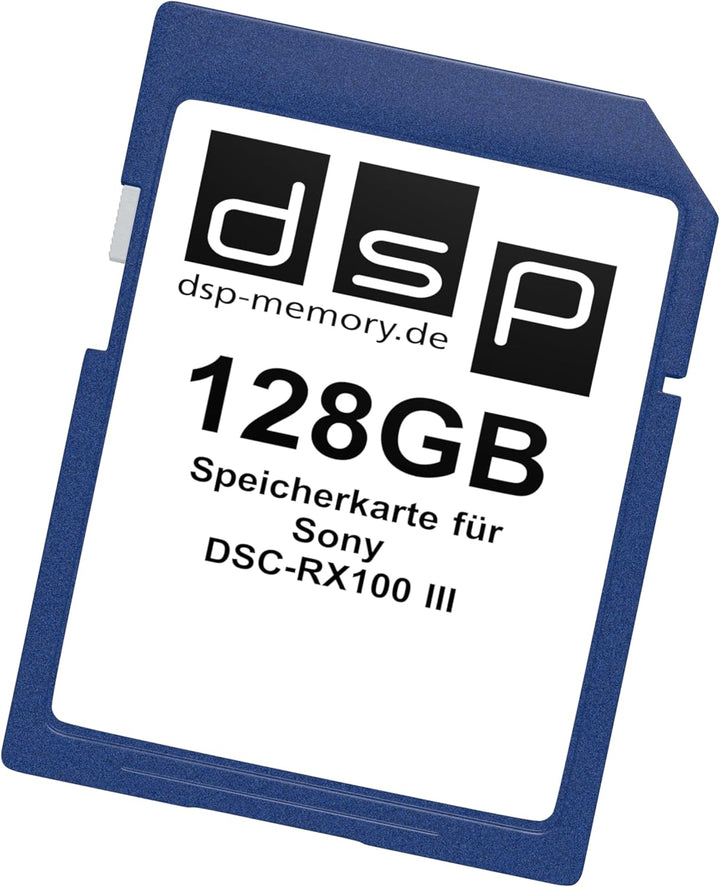 128GB Speicherkarte für Sony DSC-RX100 III