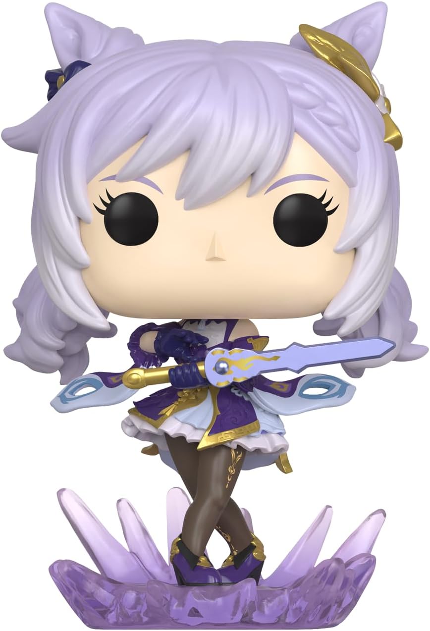 Funko Pop! Games: Genshin Impact - Keqing - Pop! Asia - Vinyl-Sammelfigur - Geschenkidee - Offiziell