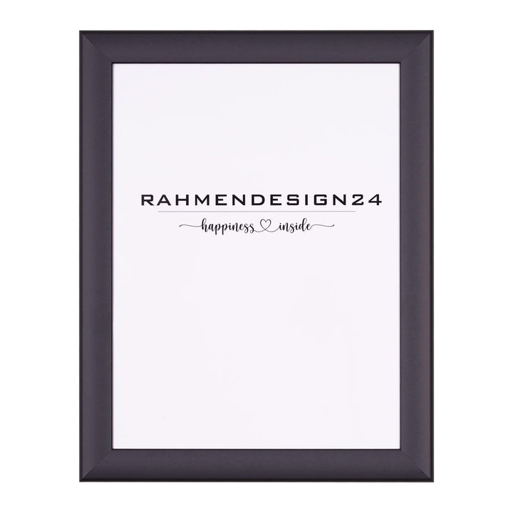 Rahmendesign24 Bilderrahmen Fiona 60x80 (POSTERFORMAT) Anthrazit Fotorahmen, Wechselrahmen, Posterra