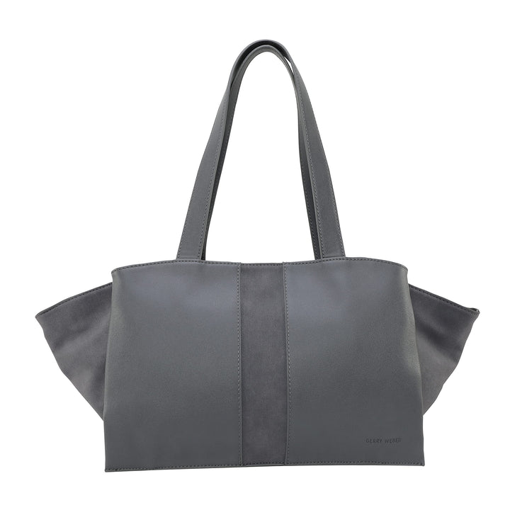 Gerry Weber - soft mix shopper lhz Grau 33,00x23,00x10,00 cm Farbe:grau / Material:polyester,pu, 33,