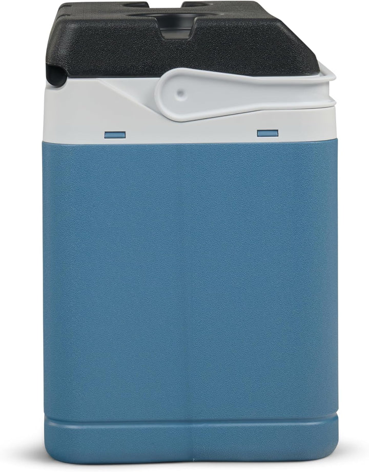 IGLOO IP27 Passiv-Kühlbox 27 L, eisblaue Thermobox, Eisbox für Freizeit, Beruf und Camping 27L, 27L