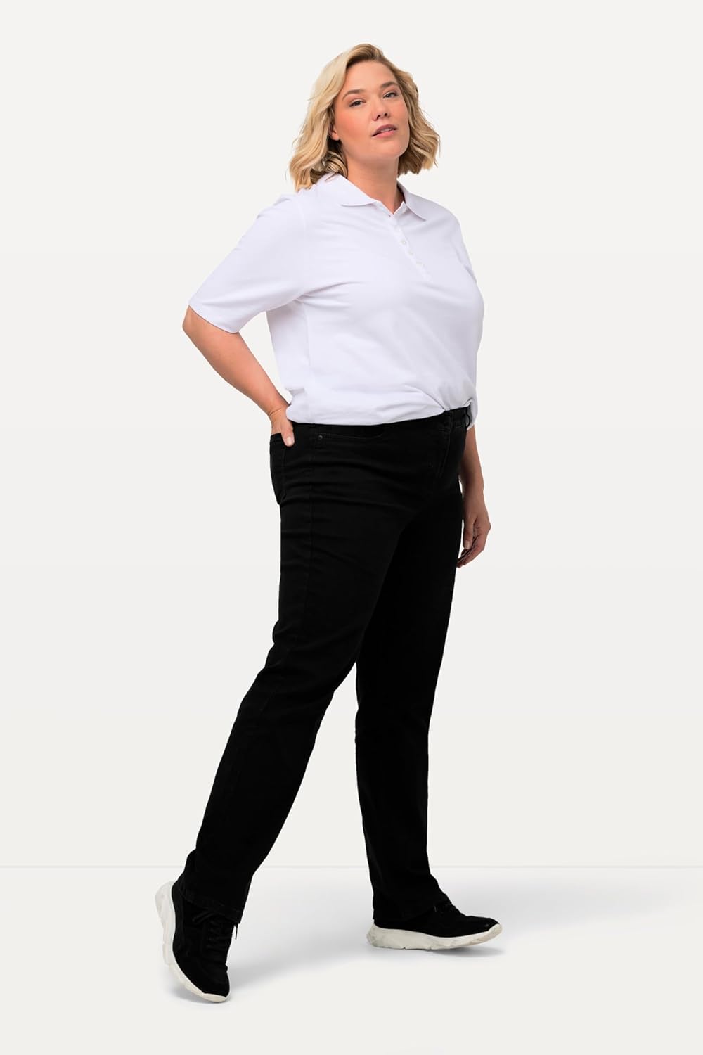 Ulla Popken, Damen, grosse Grössen, Straight-Jeans