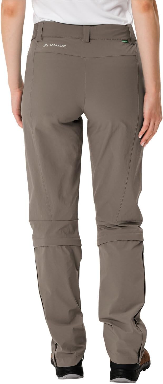 VAUDE Damen Women's Farley Stretch Capri T-Zip Ii Hose, coconut, 38-Long