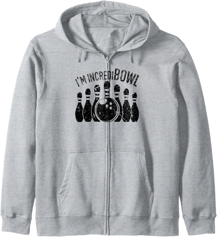 Bowling Trikot Herren Damen Bowling Kapuzenjacke