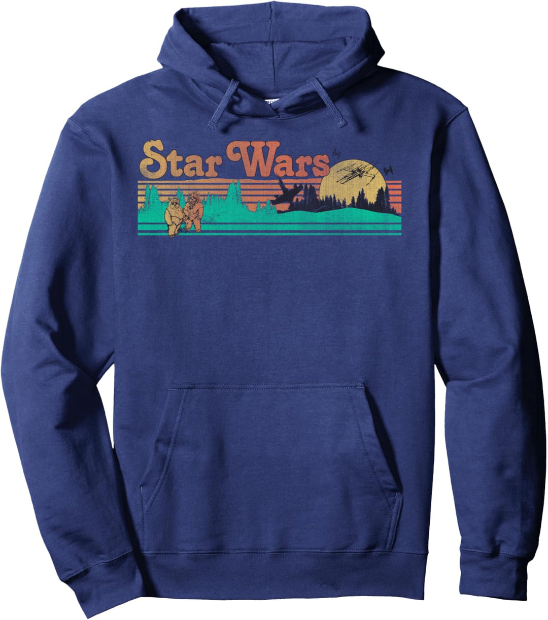 Star Wars Retro Endor Stripe Pullover Hoodie