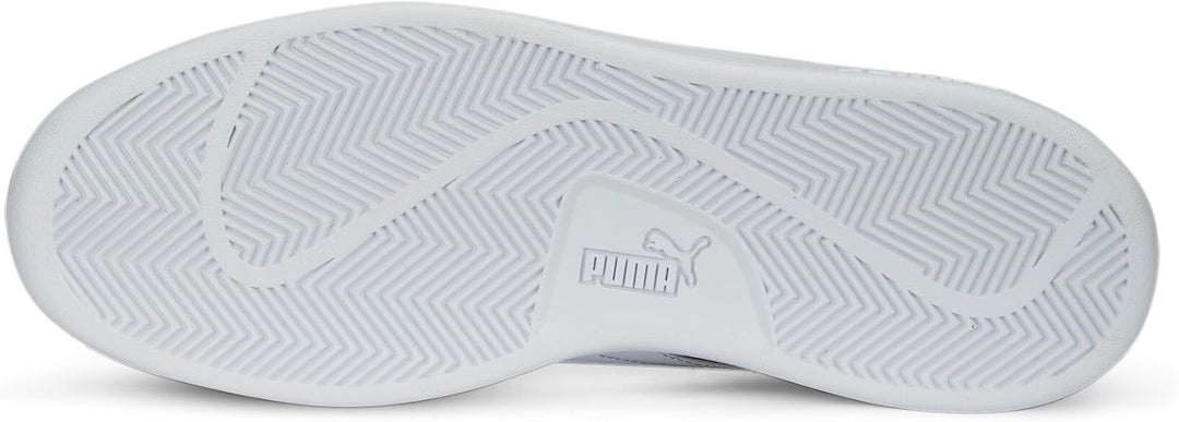 PUMA Unisex Adults' Fashion Shoes SMASH 3.0 L Trainers & Sneakers, PUMA BLACK-PUMA WHITE, 44.5