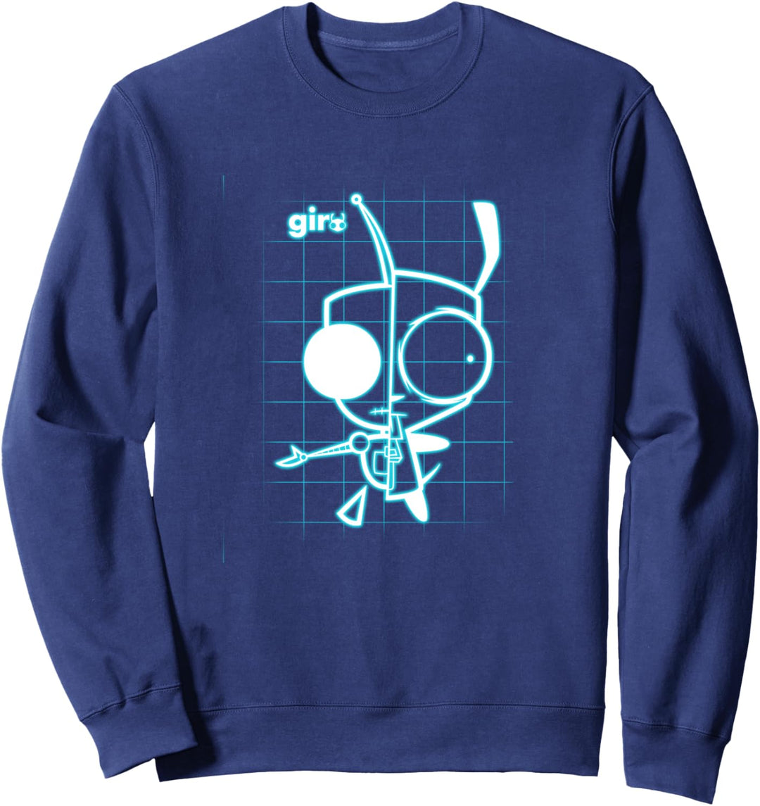 Invader Zim X-Ray Schematic GIR Sweatshirt
