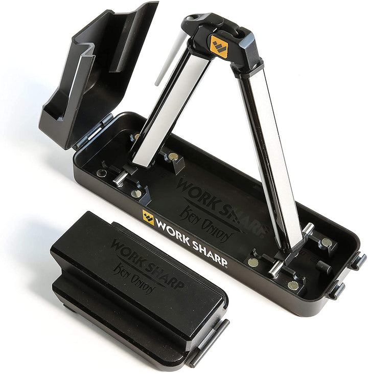 WORK SHARP™® Angle Set Profi Messerschärfer - Outdoor Messerschleifer mit 3 Körnungen - Universal Sc