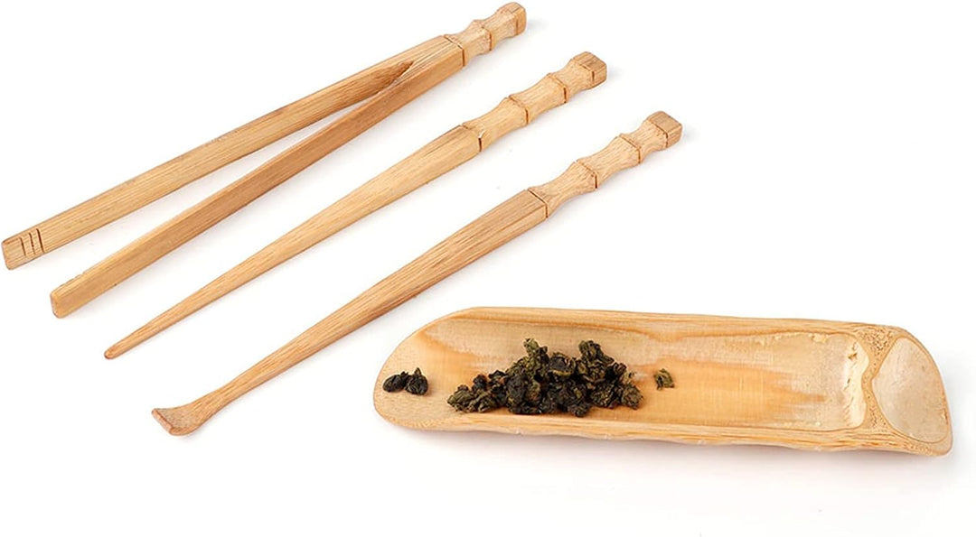4 Stücke Teelöffel Chinesisches Klassisches Teeservice Werkzeug Teezeremonie Zubehör Chinesisches Ku