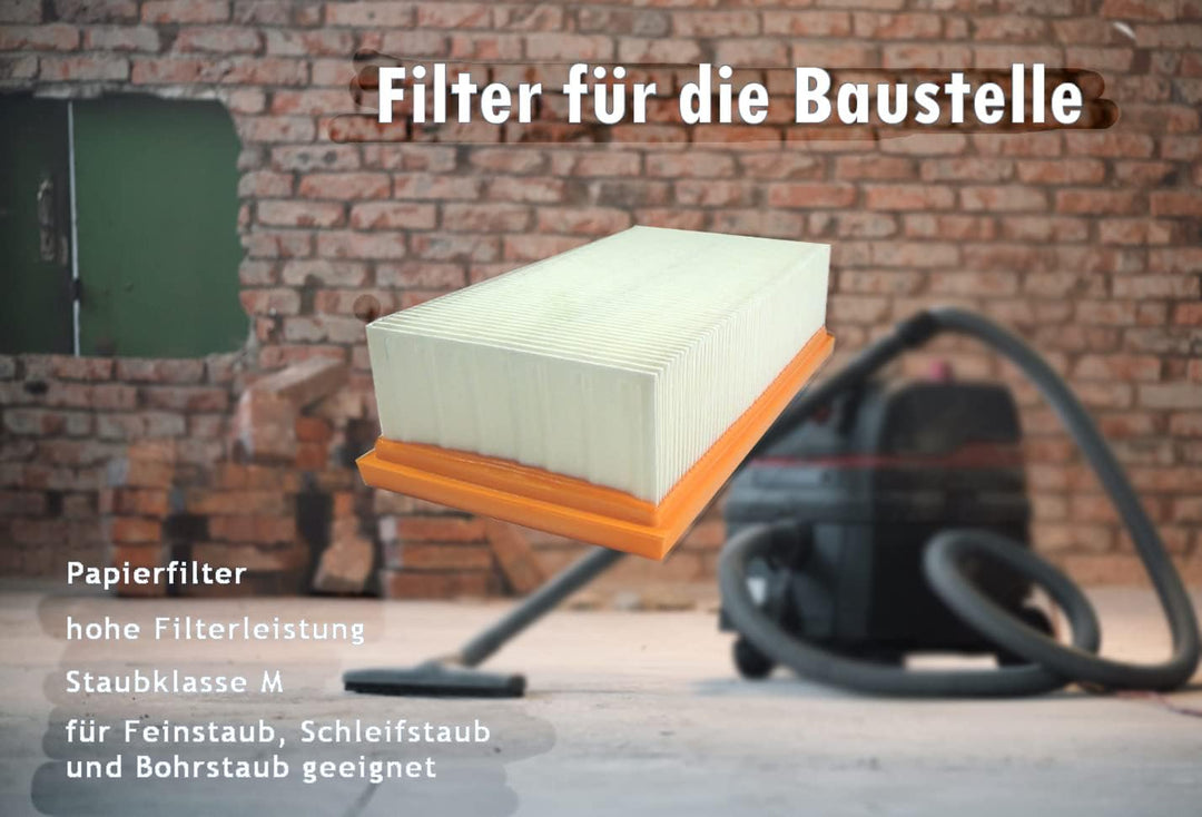 Filter passend für Kärcher K 2000 E ; K 2000 TE Staubsauger Flachfaltenfilter Luftfilter Kallefornia