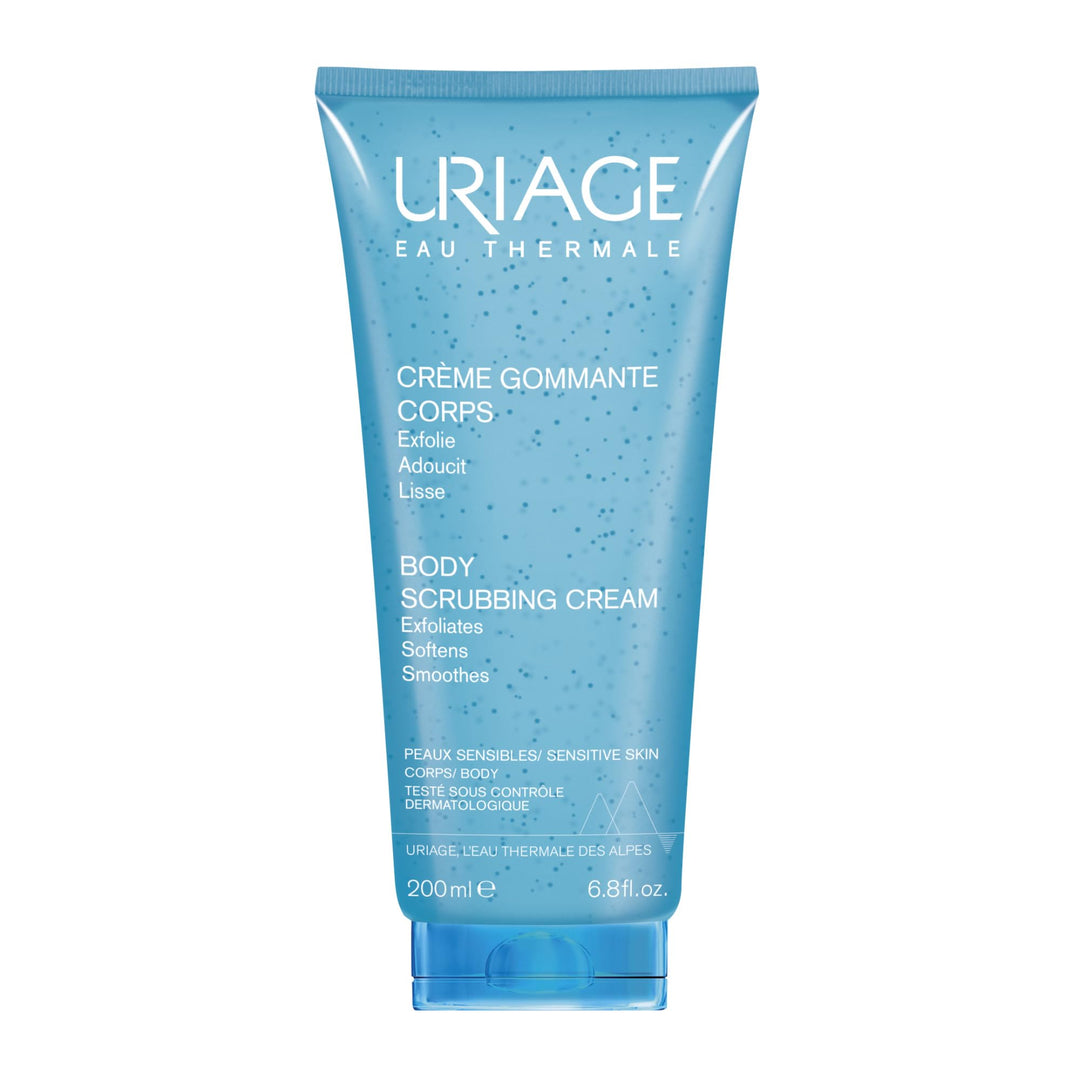 Uriage Körperpeeling-Creme mit Natürlichen Kieselerde-Perlen - 3-in-1: Peeling, macht weich &amp; glätte