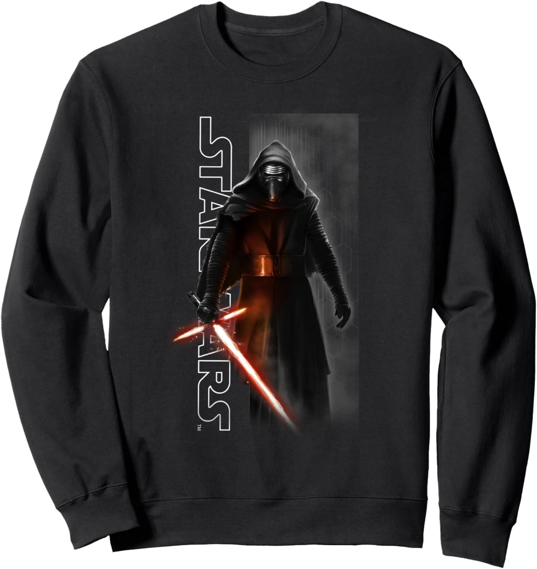 Star Wars Kylo Ren Standing Lightsaber Down Sweatshirt