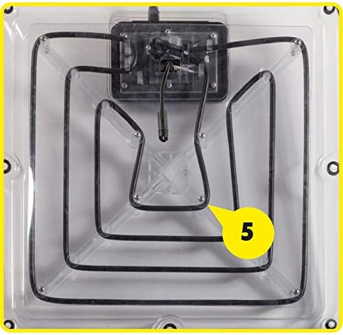 Exo Terra Inkubator Pro, Präzisionsinkubator für Reptilieneier, Inkubator mit Feuchtigkeitsregulieru