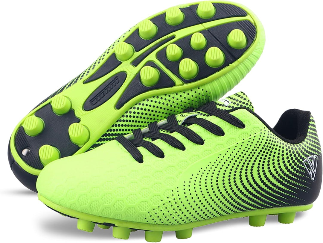 Vizari Unisex Kinder Stealth Fg Schuhe 28 EU Grün Schwarz, 28 EU Grün Schwarz